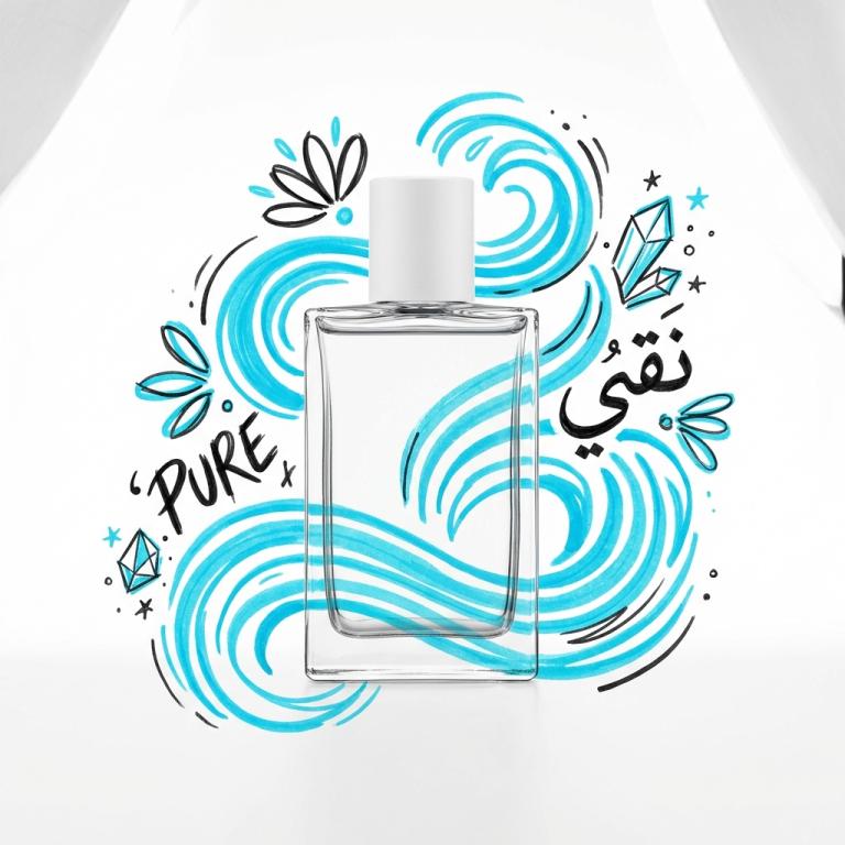 نموذج من ستايل طابع الفن الجرافيكي الحي